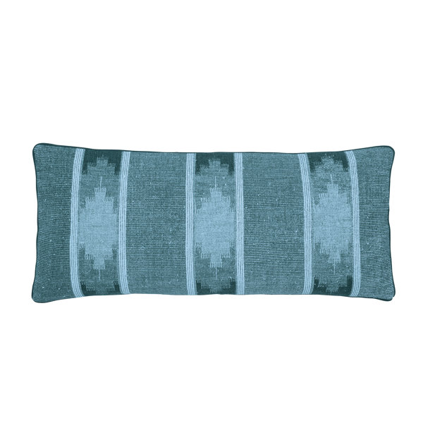 Bedeck of Belfast Emaya Ikat Rectangular Scatter Cushion With Filling Wayfair.co.uk